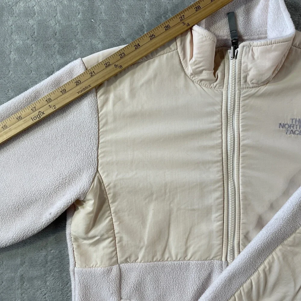 The North Face Jacket Girls Large‎ Pink Fleece Full Zip Polartec School Outdoor